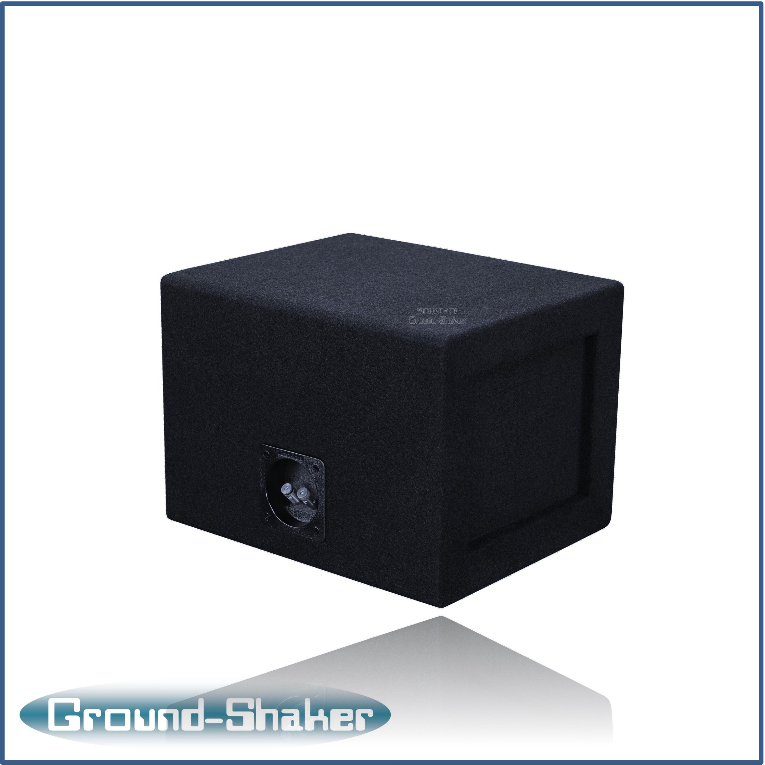 8インチシングル密閉サブボックスサブウーファーエンクロージャ