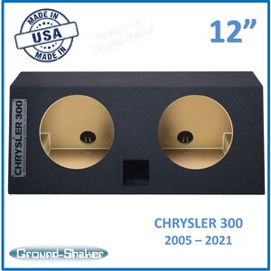 2005-2021 Chrysler 300 12 pouces double orifices subbox subwoofer