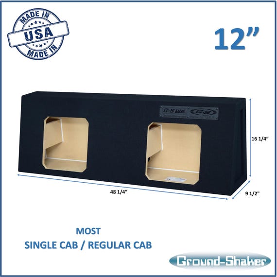 12 Trple Sealed Sub Box Toyota Tacoma Double-cab 2005 - 2023 12 Trple Dual Sealed Sub Box - Etsy