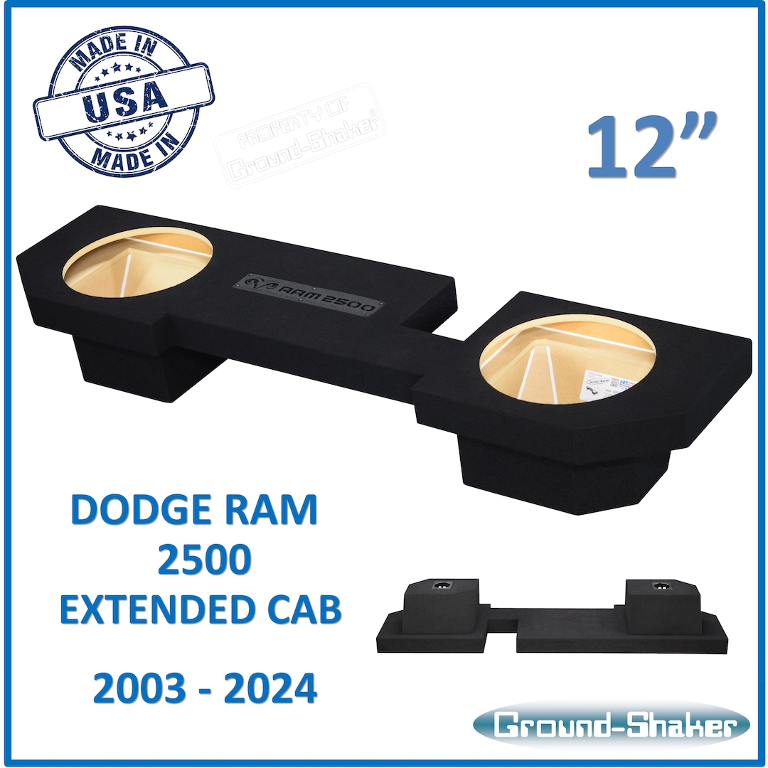2020 Ram Crew Ram 1500 Fiberglass Sub Box JL Audio SB-D-QDRAM