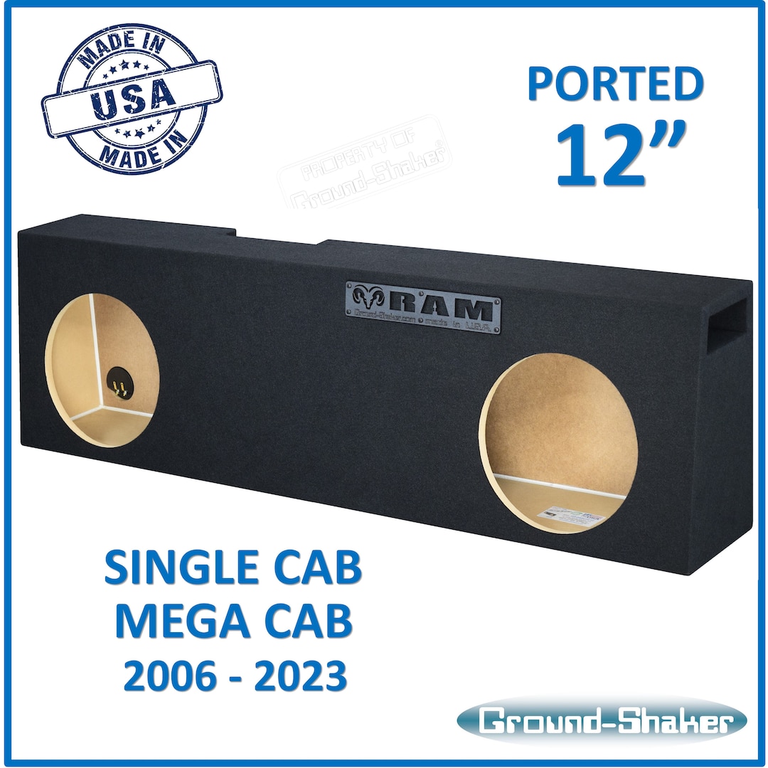 2006-2023 Dodge Ram Mega Cab and Single Cab Sub Box 12