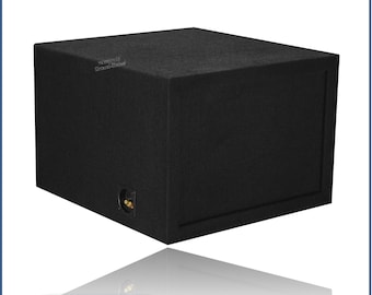シングル15インチコンペティションポート付きサブボックス シングル15