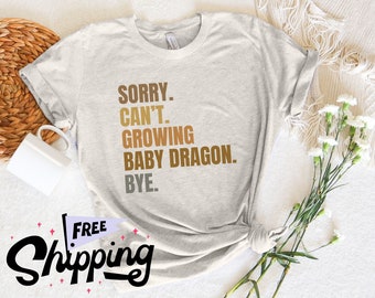 Year of the Dragon Pregnancy Shirt 2024, Chinese New Year Pregnancy Reveal, Dragon Lover Mom Shirt, Baby Shower Gift 2024, Gift For New Mom