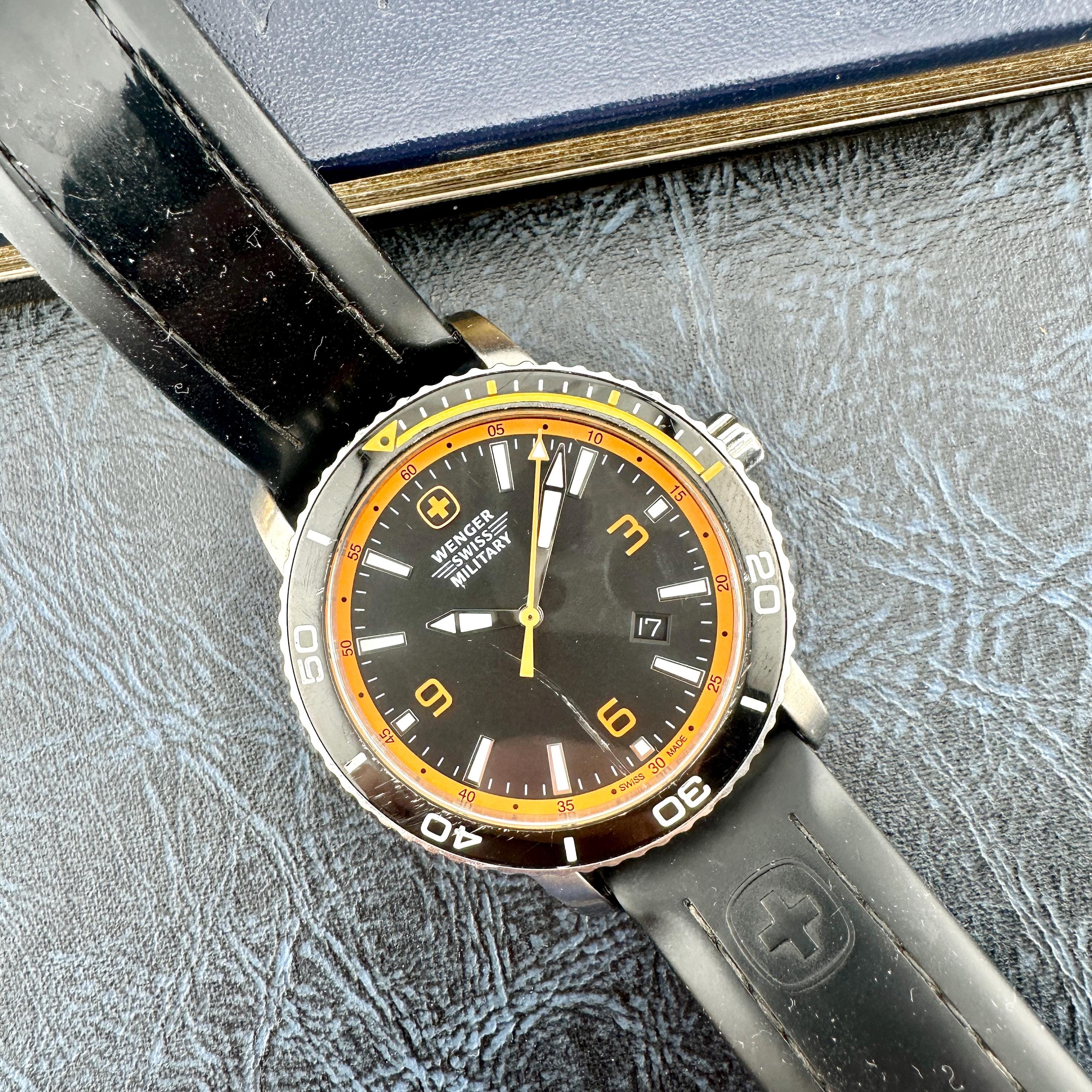 Swiss wenger watch - Etsy 日本