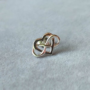 Pendientes de Corazon - Pendientes de Plata - Pendientes de Mujer - Corazones - Pendientes de Tornillo
