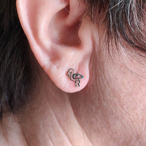 Pendientes de Flamenco - Pendientes de Plata - Pendientes de Mujer - Regalo para Mujer - Pendientes de Tornillo