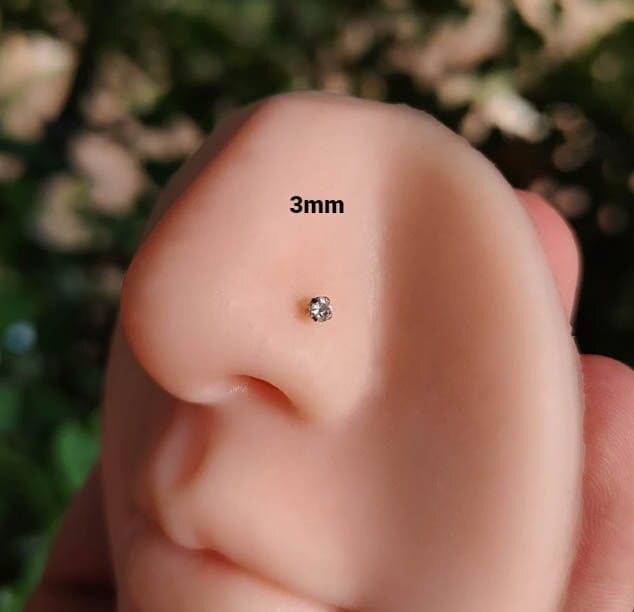 3mm nose stud discount