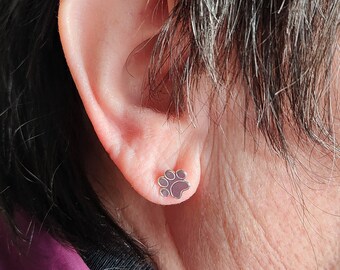 Cute Dog Earrings - Sold as a Pair - Pet Jewelry - Puppy Earrings - Dog Jewelry - Pet Earrings - Dog Studs - Womens Animal Earrings