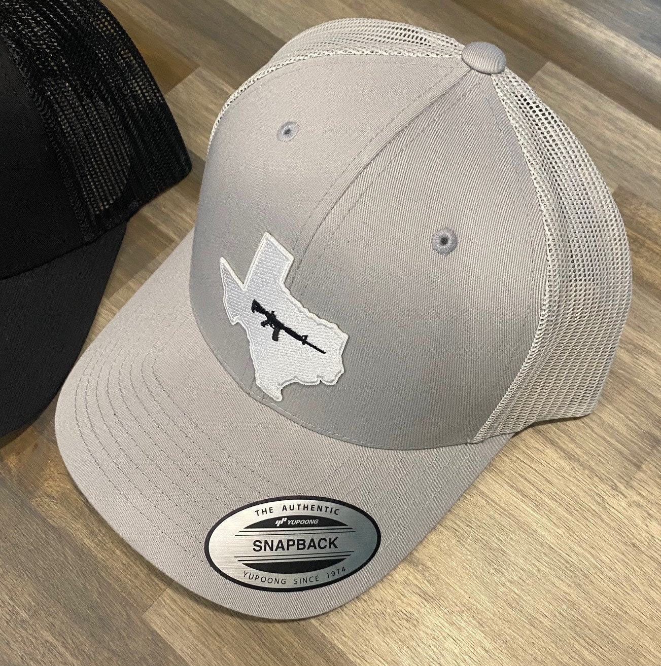 Texas State AR15 Hat, Trucker Hat, Custom Patch, Hat for Dad Husband