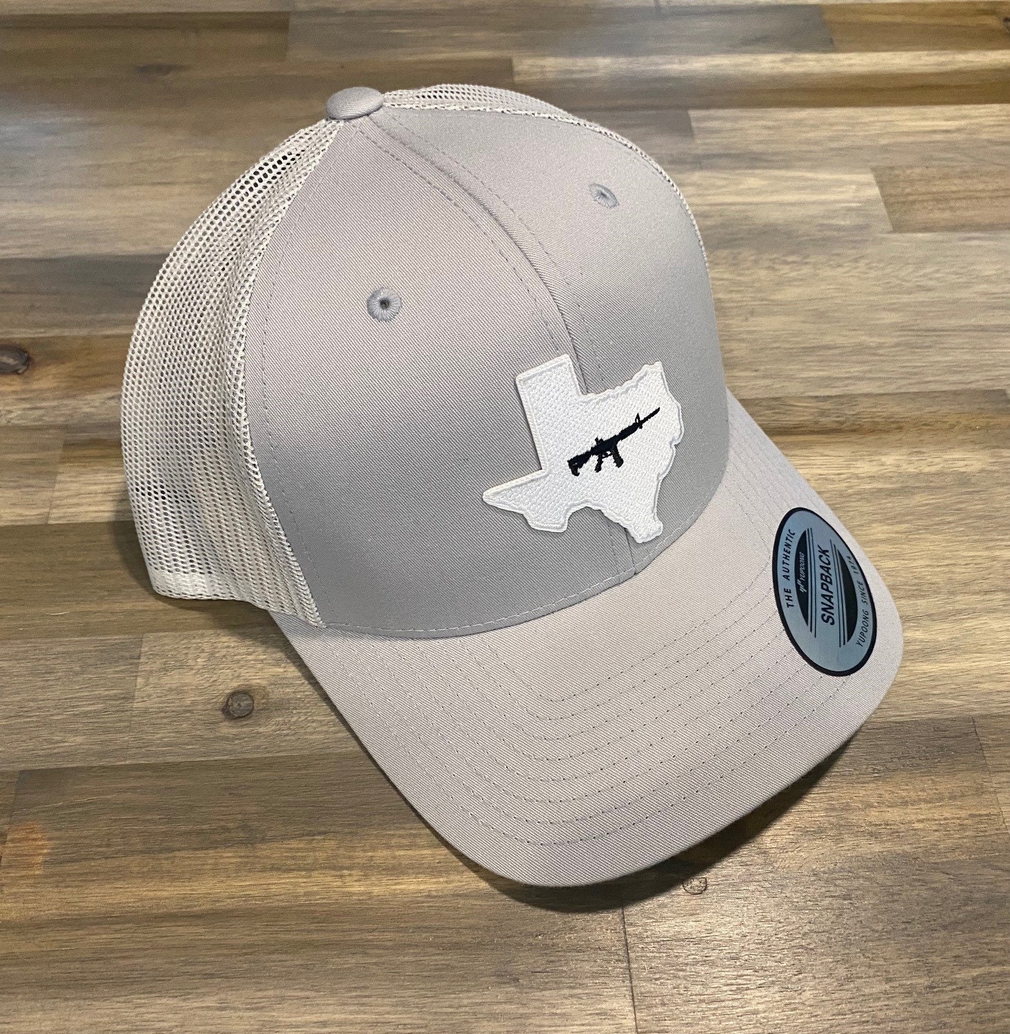 Texas State AR15 Hat, Trucker Hat, Custom Patch, Hat for Dad Husband