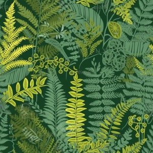 New Zealand Fern Pack Digital Pattern
