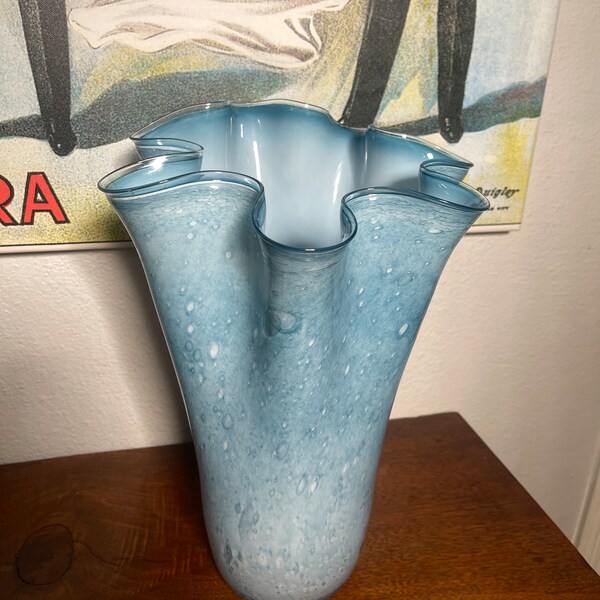 Poland Glass Vase Etsy