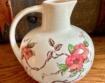 vintage nasco, springtime, carafe/vase