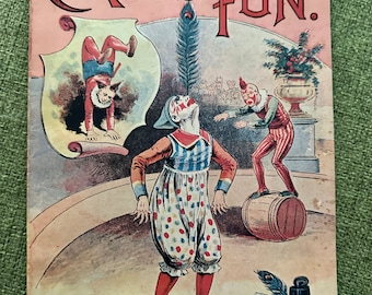 Vintage Circus fun booklet