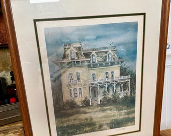 Tom Brittain "Summer House" limited edition hand-signed lithograph
