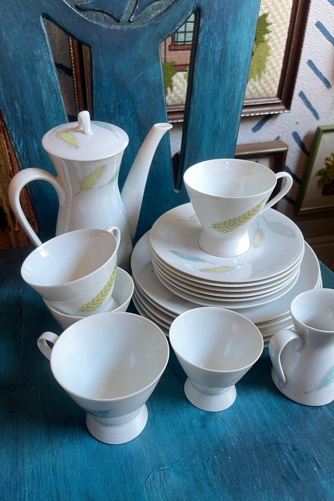 Vintage German Tea Set Rosenthal Series Etsy