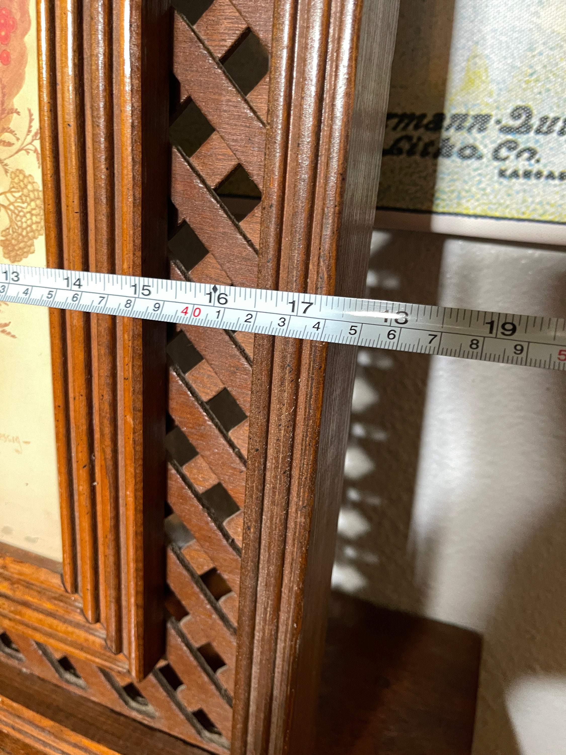 Vintage Boho Framed Flower Wall Art Etsy