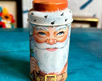 Cute little Santa tin