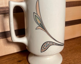 Vintage mid century style mug