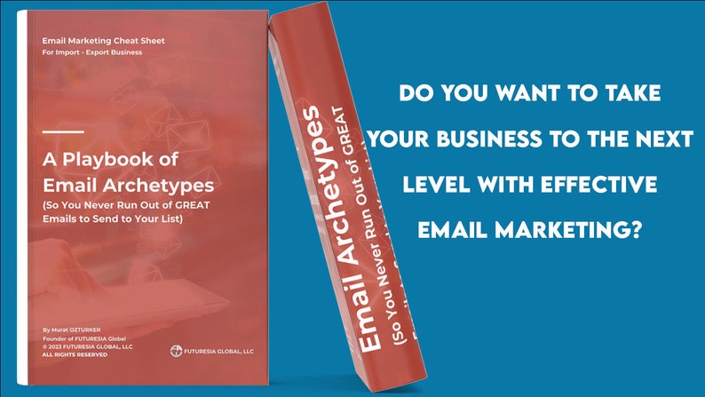 Email Marketing Cheat Sheet For Import-Export Business A Playbook of Email Archetypes image 1