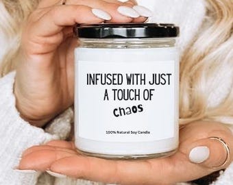 Gift for Friend, Gift for Mom, Scented Soy Candle , Relaxing Home Decor, funny saying for friend