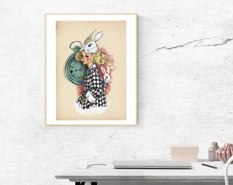 Download digitale di Alice Wall Art