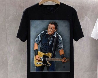 Bruce Springsteen Graphic Shirt, Bruce Springsteen Tee, Tour 2024 Shirt, Music Tour Trending Shirt, Rock Concert Shirt, Rock Music Shirt