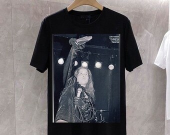 Andrew Wood Printed T-Shirt by artist Adam T. Stardog Champion Mother Love Bone Grunge Glam Seattle