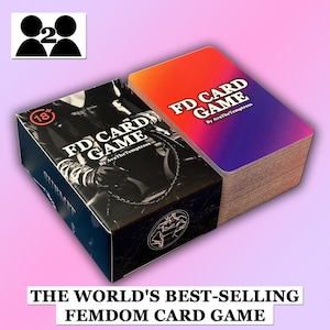 Jeu de cartes Femdom Jeu de couple BDSM 101 cartes Cartes à jouer de haute qualité