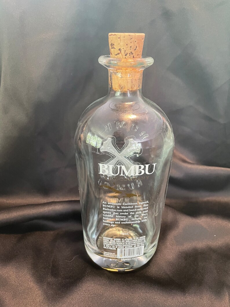 Bumbu Rum Empty Bottle 750ml Etsy