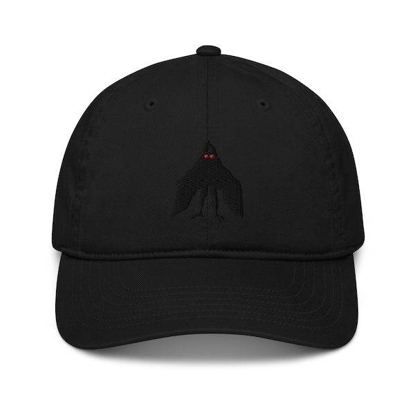 Mothman Organic Dad Hat, Baseball Cap