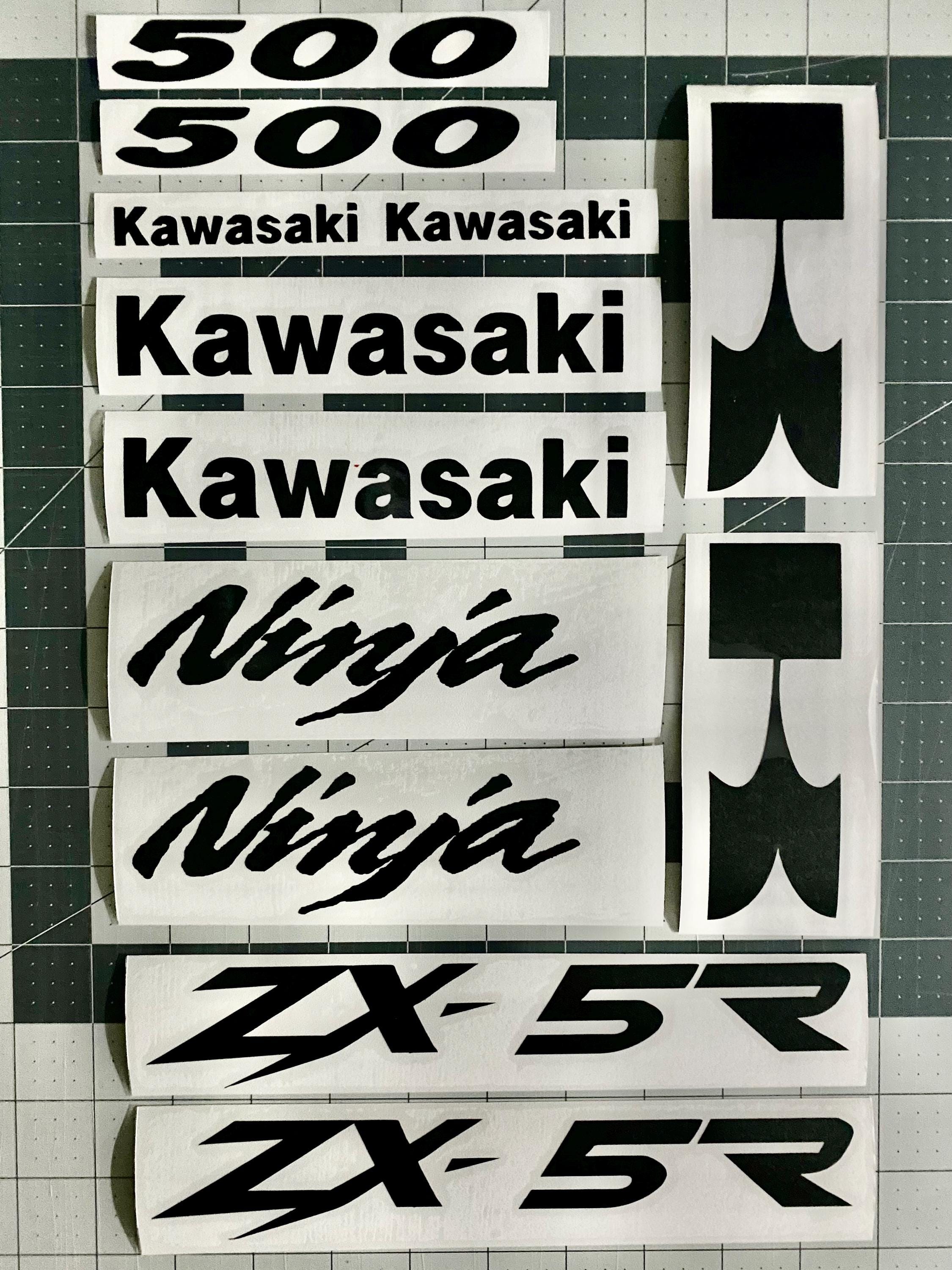 Kawasaki Ninja 500 ZX5R ZX-5R Color Decal Kit, Custom