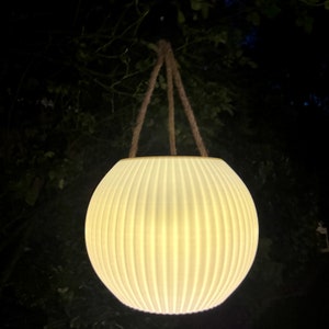 Solar Garten Leuchte / Garten Lampe / Lampion / Laterne / Gartendeko / verschiedene Größen und Designs / inklusive Befestigungsmaterial Bild 3