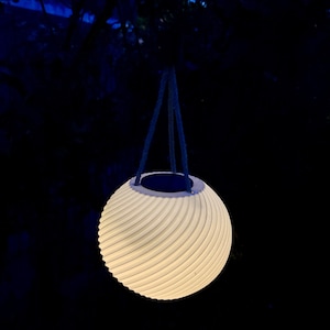 Solar Garten Leuchte / Garten Lampe / Lampion / Laterne / Gartendeko / verschiedene Größen und Designs / inklusive Befestigungsmaterial Bild 4