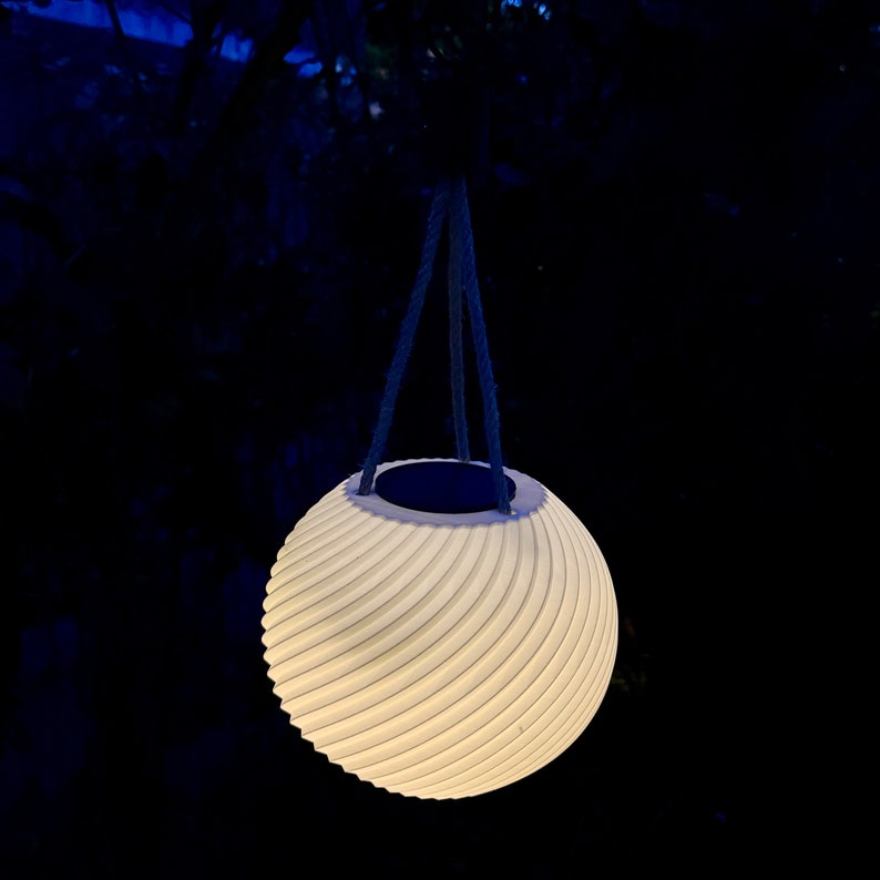 Solar Garten Leuchte / Garten Lampe / Lampion / Laterne / Gartendeko / verschiedene Größen und Designs / inklusive Befestigungsmaterial Bild 4