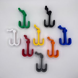 5x piping hooks / double / double / awning / Thule Omnistor / Fiemma / piping rail / camping / camper van / Ducato Jumper / motorhome