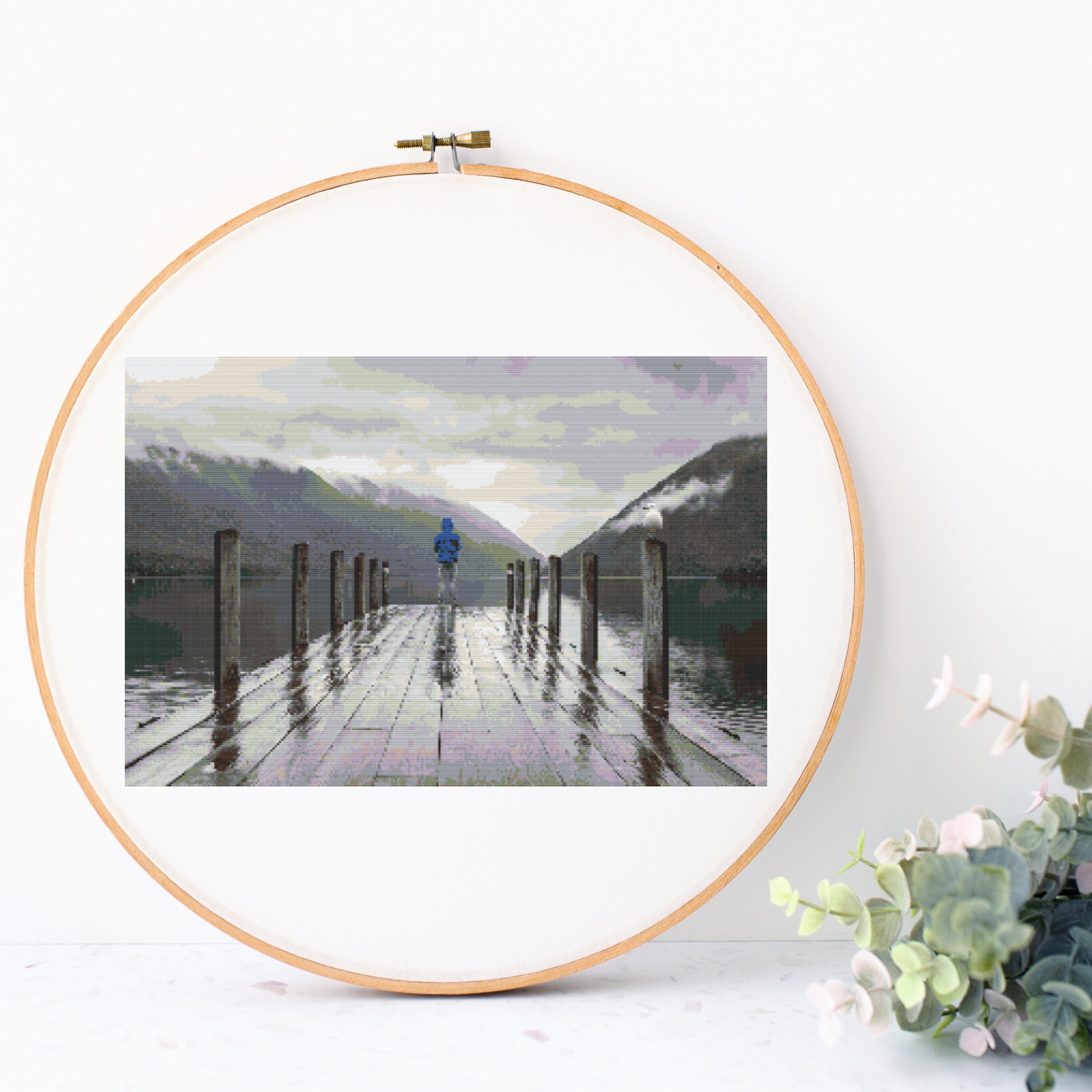 Dock Cross Stitch Pattern Digital Pattern PDF Digital Download Instant ...