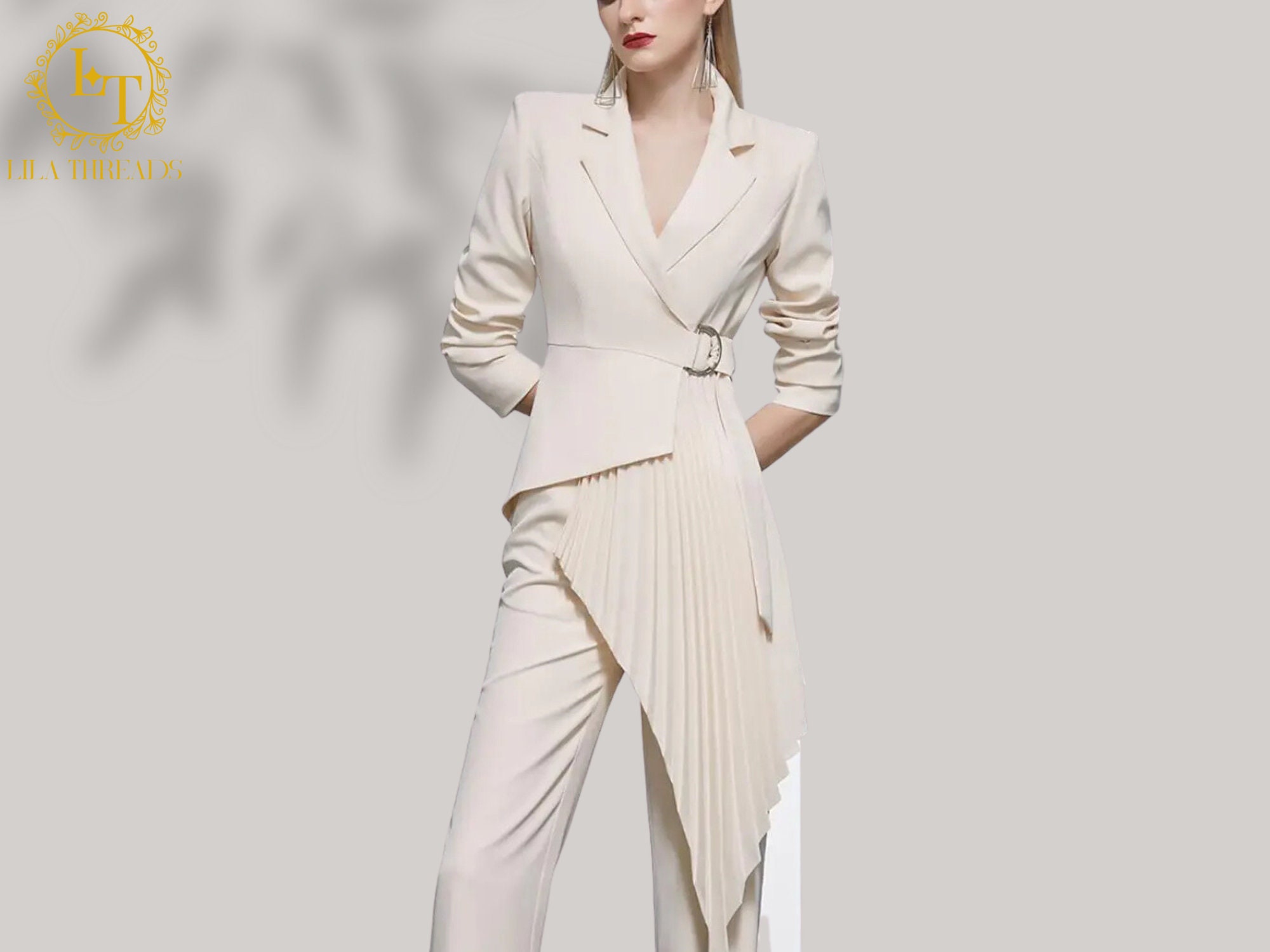 Pantsuit Wedding Dress -  UK