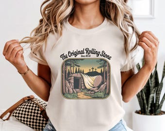 Original Rolling Stone AD 33 T-Shirt – Retro Christian Resurrection Tee