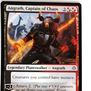 Angrath, Kapitein van Chaos – Slawomir Maniak - Magie: de Gathering Artproof
