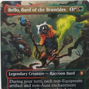 Bello, Bard z Cierni – Slawomir Maniak - Magic: The Gathering Artproof