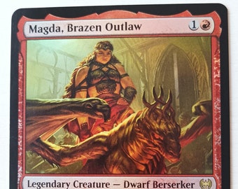 Magda, Brazen Outlaw – Slawomir Maniak - Magic: the Gathering Artproof