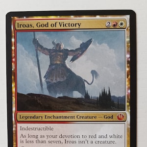 Iroas, dieu de la victoire - Slawomir Maniak - Magic: the Gathering (preuve)