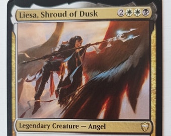 Liesa, Shroud of Dusk – Slawomir Maniak - Magic: the Gathering Artproof