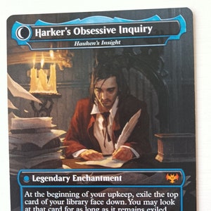 La investigación obsesiva de Harker – Slawomir Maniak - Magic: The Gathering Artproof