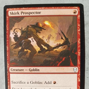 Skirk Prospector – Slawomir Maniak - Magic: the Gathering Artproof