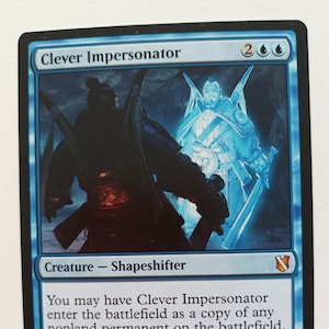 Clever Impersonator – Slawomir Maniak - Magic: the Gathering Artproof