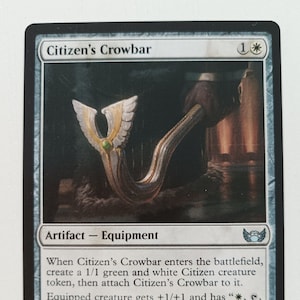 Citizen&#39;s Crowbar – Slawomir Maniak - Magic: the Gathering Artproof