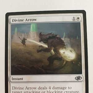 Divine Arrow – Slawomir Maniak - Magic: the Gathering Artproof