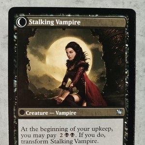 Stalking Vampire – Slawomir Maniak - Magic: the Gathering Artproof